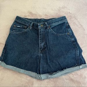 Vintage Lee High Rise Shorts